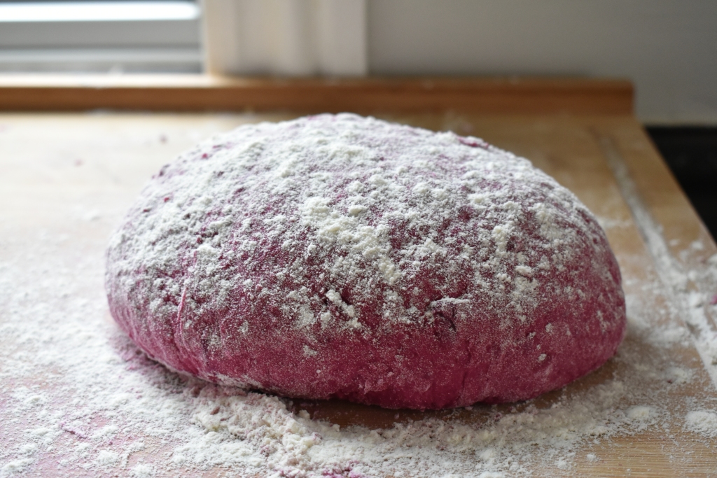 beetroot gnocchi dough